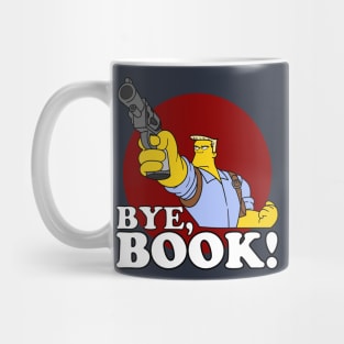 McBain Quote - Bye Book Mug